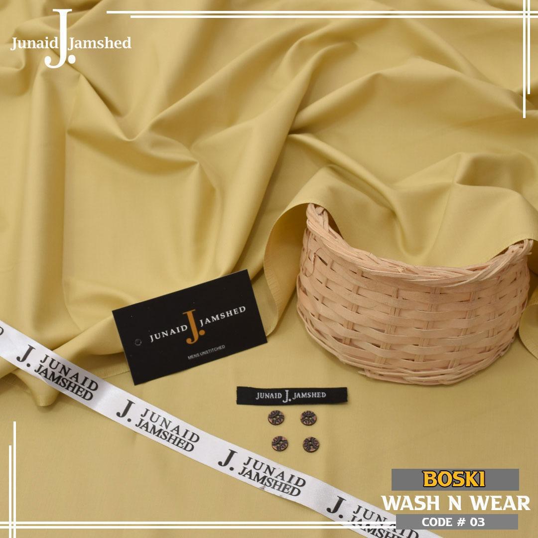 Premium Washing Wear Boski Suit - Unstitched 7 Meter | Summer Collection 2026