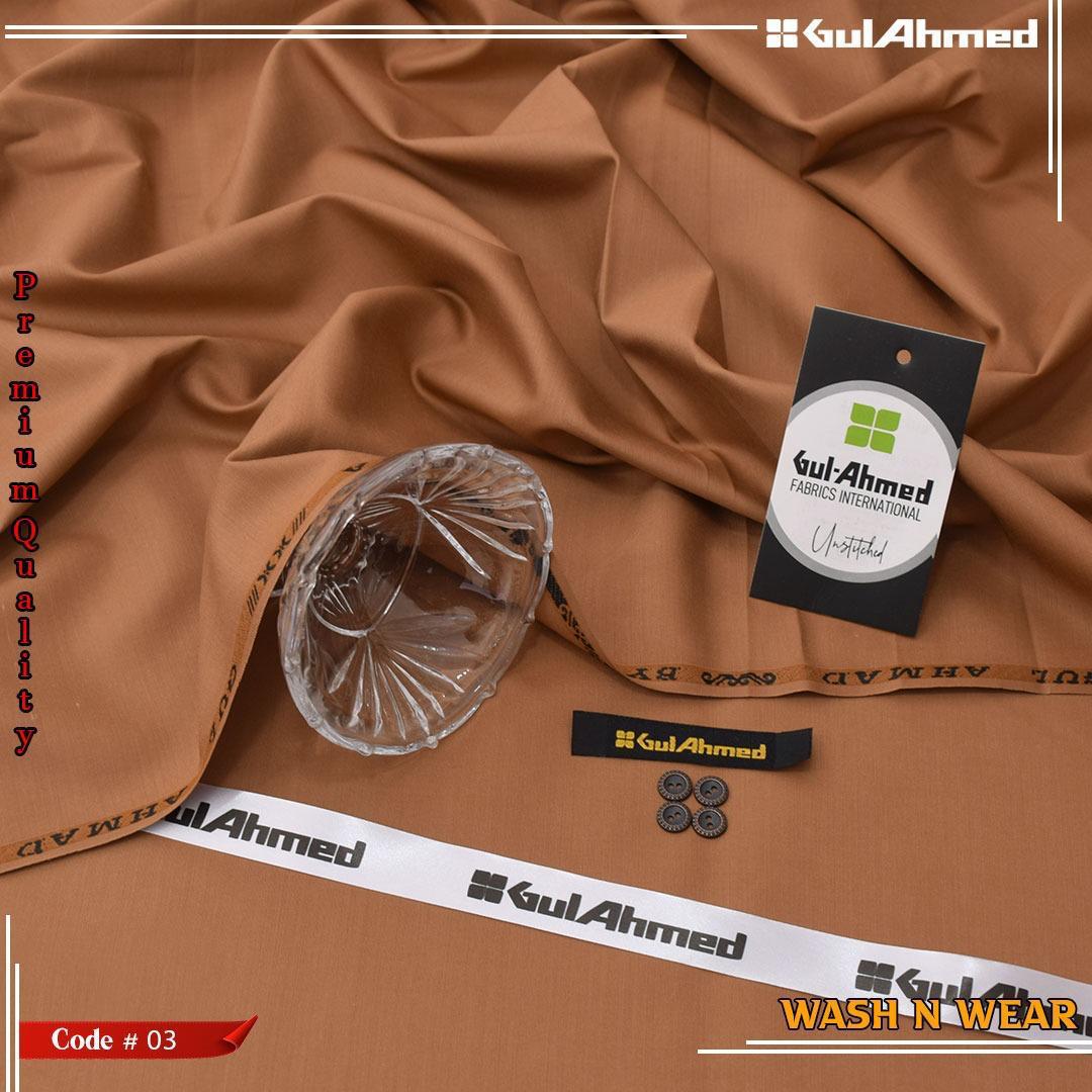 Gul Ahmed Boski Wash & Wear Suit – Premium Quality