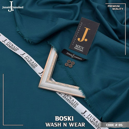 Premium Washing Wear Boski Suit - Unstitched 7 Meter | Summer Collection 2026